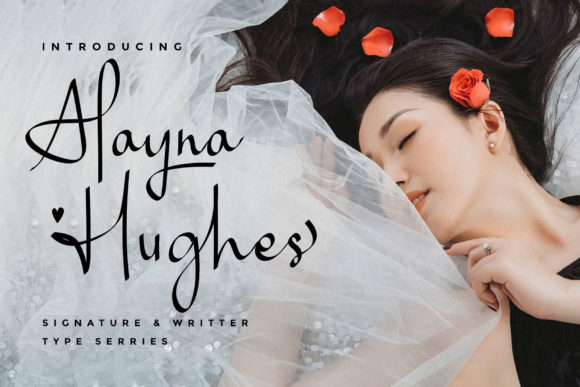 Alayna Hughes: The Perfect Handwritten Font for Small Business Branding