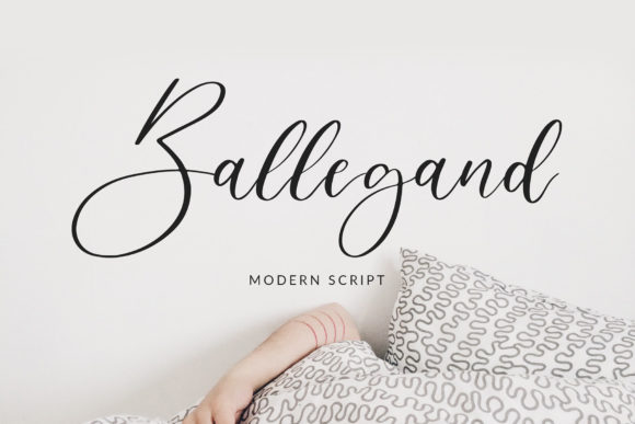 Ballegand: A Timeless Handwritten Font for Editorial Design
