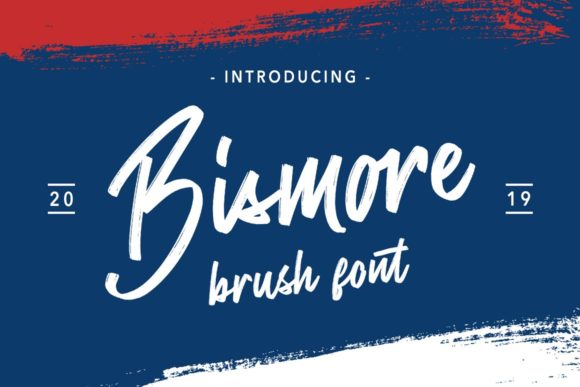 Bismore: A Script Handwritten Typeface for Editorial Design