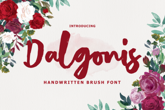 Dalgonis: The Brushed Handwritten Font for Creative Makers