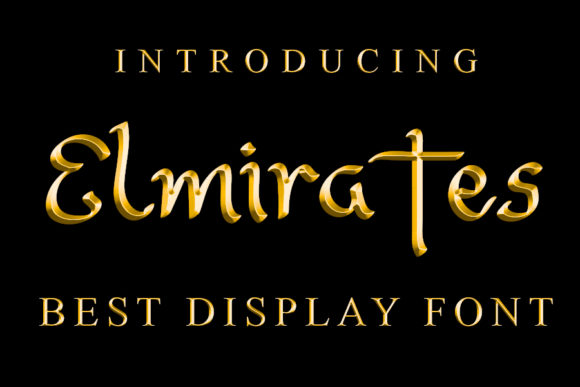 Elmirates: The Modern Handwritten Font for Scroll-Stopping Campaigns
