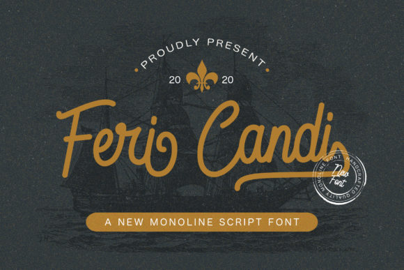 Feri Candi: The Handwritten Typeface for Scroll-Stopping Brand Content