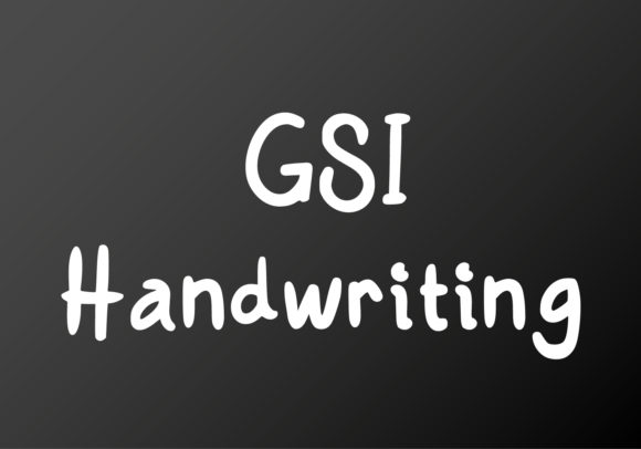 GSI Handwriting: A Natural Typeface for Modern Campaigns