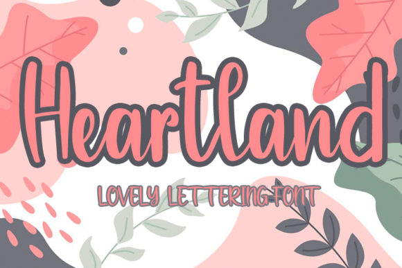 Heartland Handwritten Font for Web Design and Branding