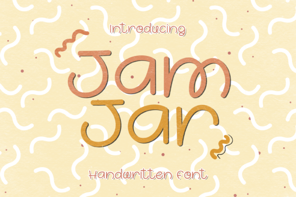 Jam Jar: A Chubby Fun Handwritten Font for Standout Editorial Design