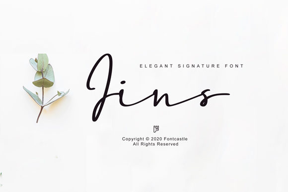 Jins: A Relaxed Handwritten Typeface for Editorial Design