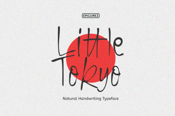 Little Tokyo: The Authentic Handwriting Typeface for Creators