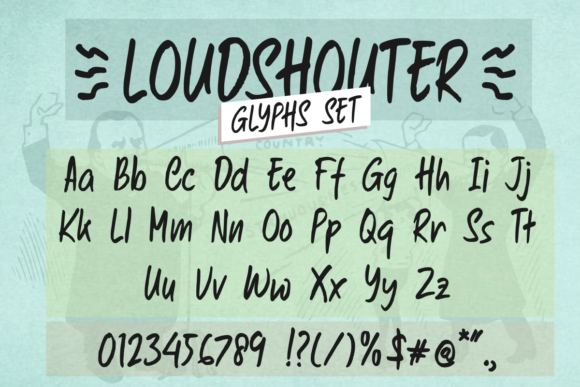 Loudshouter: The Handwritten Font for Authentic Brand Storytelling