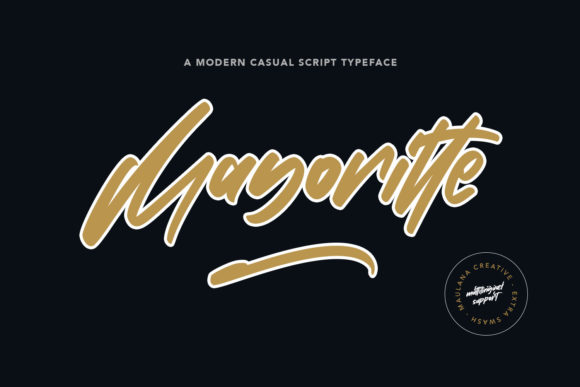 Mayoritte: The Exquisite Handwritten Font for Modern Brand Storytelling