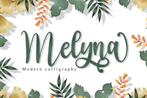 Melyna: The Romantic Script Handwritten Font for Elegant Branding