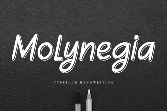 Molynegia: A Charming Script Handwritten Font for Editorial Design