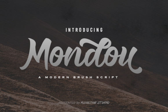 Mondou Handwritten Font Review for Crafters and Sellers
