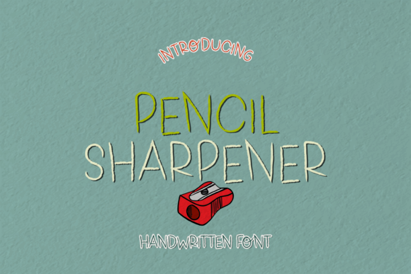 Pencil Sharpener: The Youthful Handwritten Font for Standout Web Design