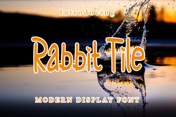 Rabbit Tile: The Quirky Handwritten Font for Crafters