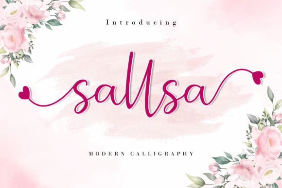 Sallsa: The Sweet Handwritten Typeface for Editorial Design