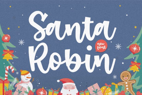 Santa Robin: The Perfect Handwritten Typeface for Your Brand