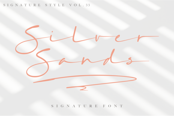 Silver Sands: The Script Handwritten Font for Scroll-Stopping Brand Content