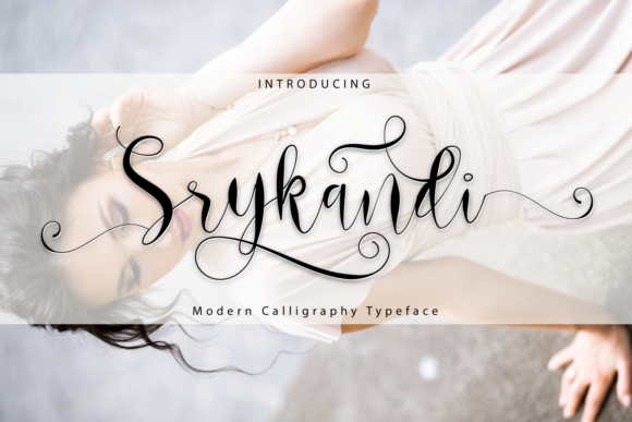Srykandi: A Romantic Handwritten Font for Elegant Brand Identity