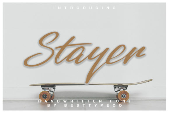 Stayer: The Handwritten Font for Scroll-Stopping Campaigns