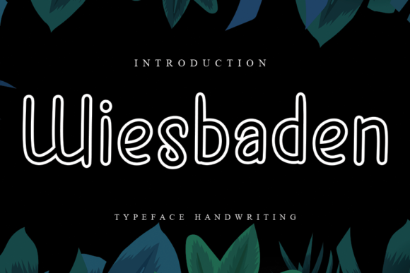 Wiesbaden: The Premium Script Handwritten Font for Creators