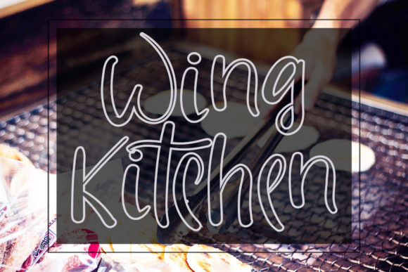 Wing Kitchen: A Magical Handwritten Font for Creative Branding