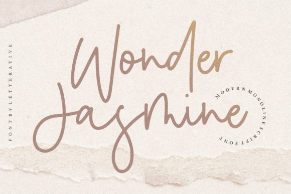 Wonder Jasmine: A Sweet Handwritten Font for Modern Web Design